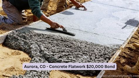 Sturdy Foundations: The Aurora, CO Concrete Flatwork $20,000 Bond ...
