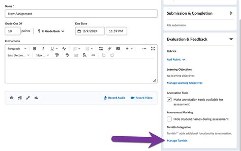 Turnitin Assignment Tool 的图像结果