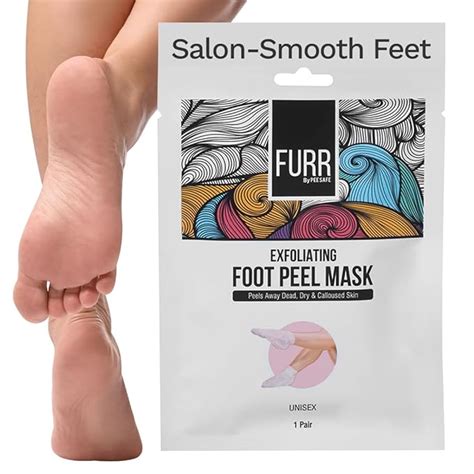 FURR Glycolic Acid & Salicylic Acid Peeling & Exfoliating Foot Mask ...
