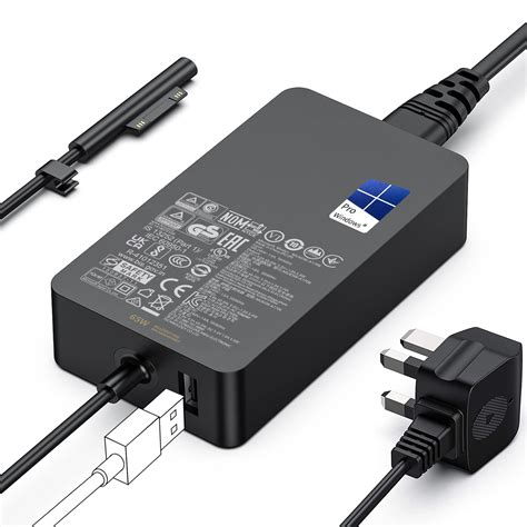 Surface Charger 65w Microsoft Surface Pro Charger For Surface Pro ...