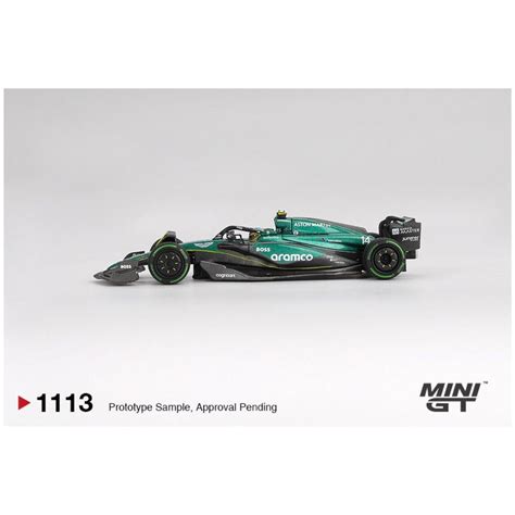 MINI GT Aston Martin AMR24 14 Alonso F1 | Cocoland Toys