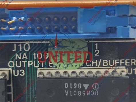 NORCONTROL NA1004 OUTPUT EXT LATCH BUFFER PCB MODULE HA110010 A/A/A ...