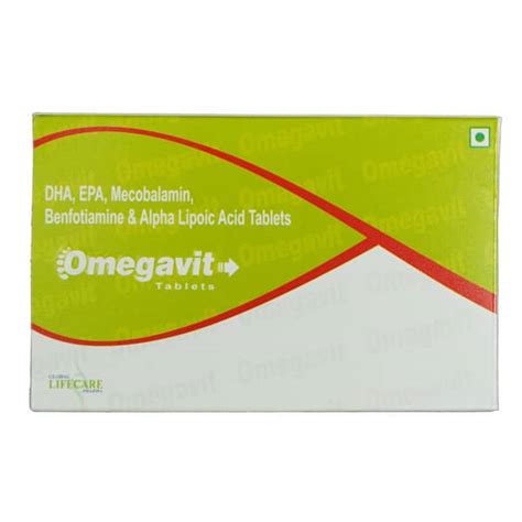 Buy Omegavit Strip Of 10 Tablets Online & Save Up to 24% at PharmEasy