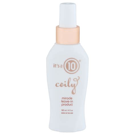 It's a 10 Coily Miracle Leave-in Product 4 fl oz 4 fl oz | Shipt