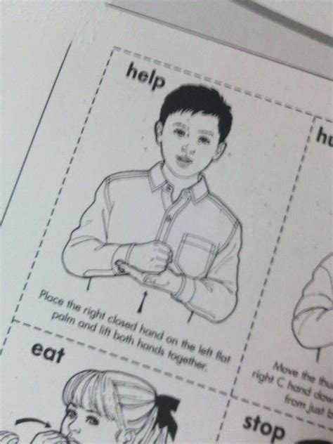 Image result for Sign Language for Help Me