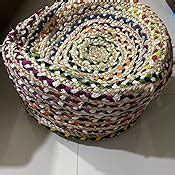 NEWWAYSS Bhuvan Handloom Jute Pouf ottomman forfootrest Seating Hand ...