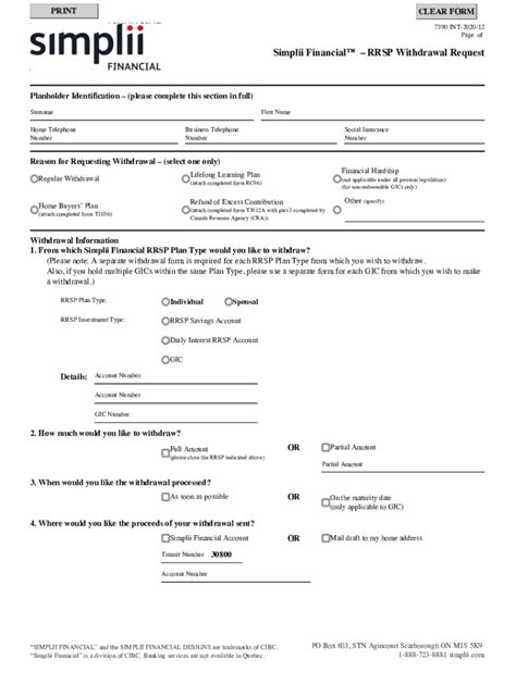 2020-2026 Form Canada Simplii Financial 7390 INT Fill Online, Printable ...