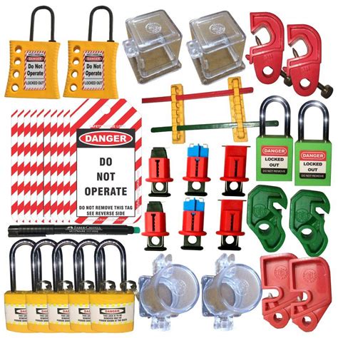Lockout Tagout Loto Kit-662 Set Of 1 Safety House Loto : Amazon.in ...