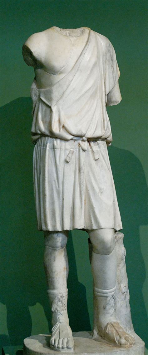 A Young Man with a Chiton | Ancient greek clothing, Greek clothing ...