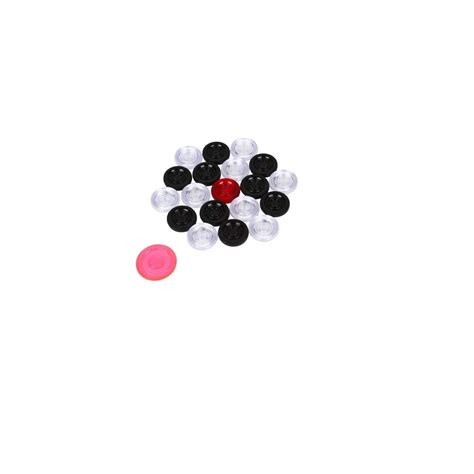 Buy SKT 24 HIGH Class Transparent Plastic Carrom Coins-with 1 Striker ...