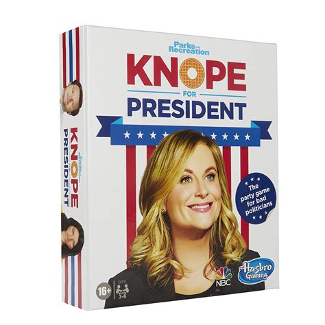 Buy Hasbro Gaming Knope for President Party Card Game, for Parks and ...
