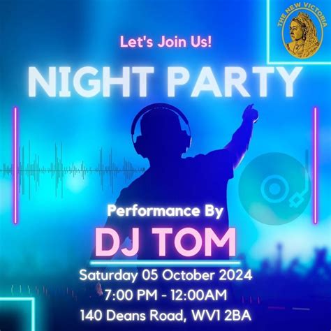 NightParty with DJ Tom at The New Victoria, The New Victoria ...
