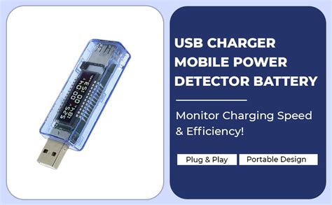 XCLUMA USB Charger Doctor Mobile Power Detector Battery Test Voltage ...