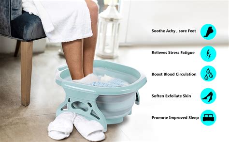 Arcanine Foot Tub Massage Roller - Portable Soaking Tub, bucket for ...