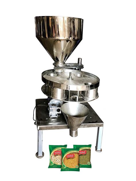 ZEGEL Auro Industries Volumetric Cup Filler Machine for Granules ...