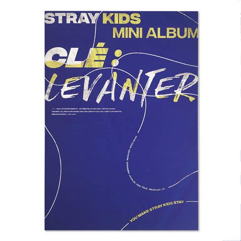 STRAY KIDS Mini Album - Clé : Levanter [ LEVANTER ver. ] CD + Photobook ...