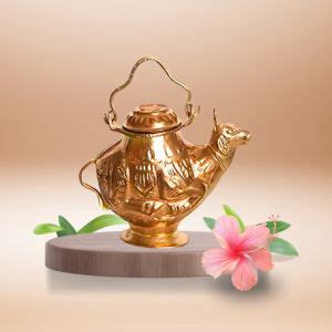 Buy Benares Souvenirs Nandi Abhishek Pot for Lord Shiva Pooja ...