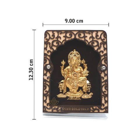 Buy quality Ganpati 24k Gold Leaf Frame in Rajkot
