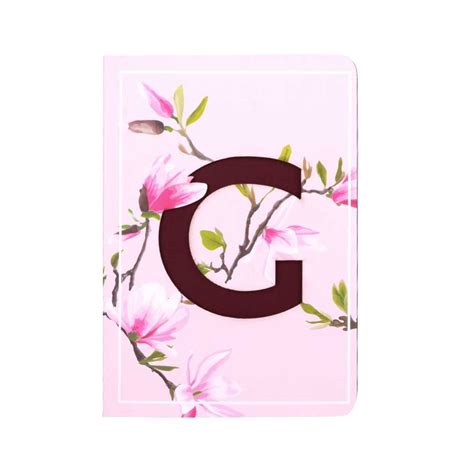DOODLE Initial G Lasercut Diary Notebook, B6 (6.69 X 4.72 X 0.5 Inches ...