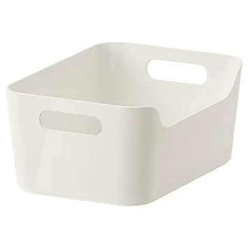 Ikea White Box 24x17 cm - Pack of 2 : Amazon.in: Home & Kitchen