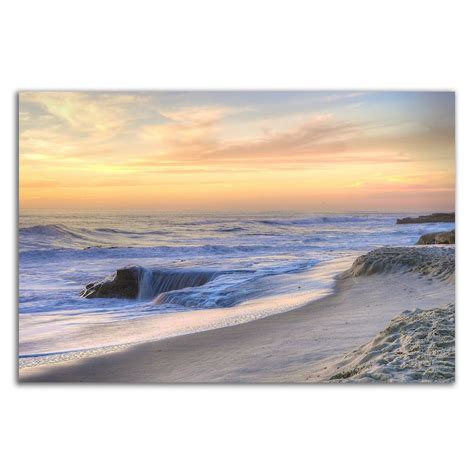 Tangletown Fine Art La Jolla Sunset Dean Mayo 24-in H x 36-in W Coastal ...