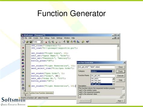 WinRunner Automation Testing 的图像结果