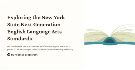 Exploring the New York State Next Generation English Language Arts ...