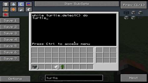 ComputerCraft Turtle 的图像结果