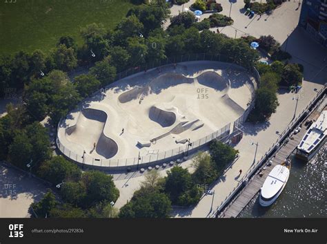 Aerial View Of Denver Skatepark
