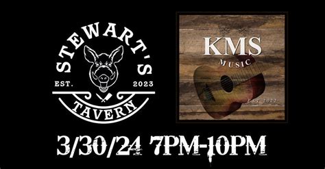 KMS Music at Stewarts Tavern, Stewart’s Tavern, Fayetteville, 30 March ...
