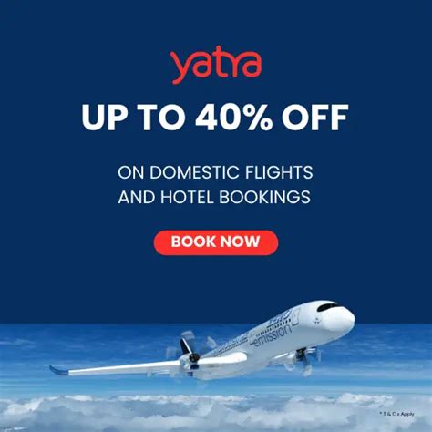 Yatra Coupon Codes, Offers & Promo Codes