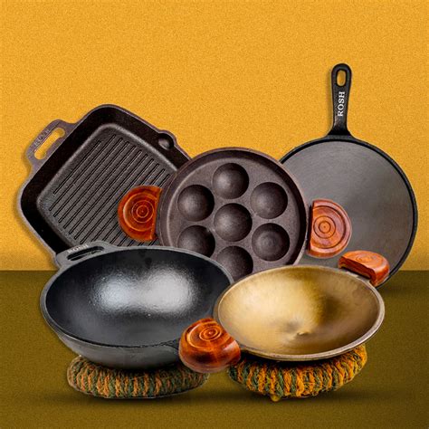 Iron and Cast Iron Cookware – Page 7 – Rosh Cookwares.
