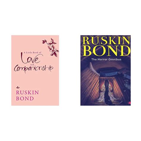Buy A Little Book of Love and Companionship + The Ruskin Bond Horror ...
