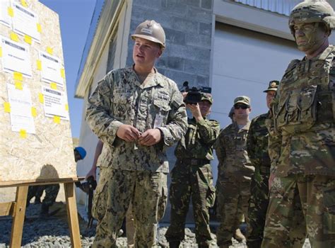 Distinguished Visitors observe Multinational Engineer Capabilities ...