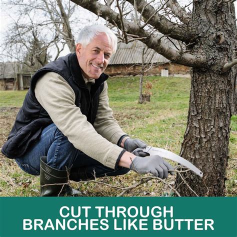 Gardeness Pruning Saw with Scabbard Safety Sheath - 13 Inch India | Ubuy