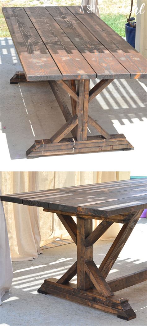 Image result for Build Outdoor Rustic Table