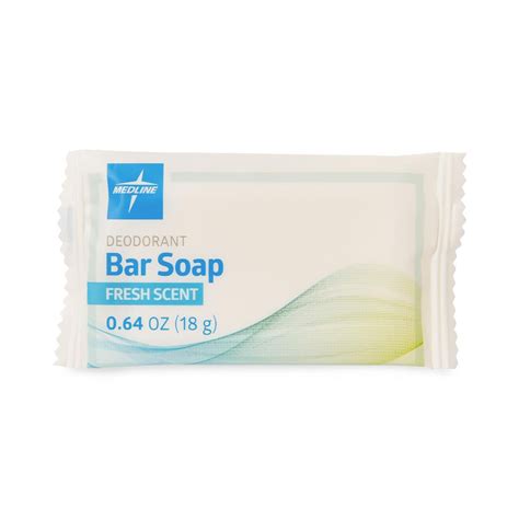 MedSpa Deodorant Bar Soap, 0.64 oz - Box of 200