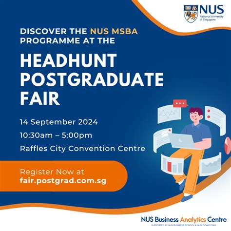 Headhunt Postgraduate Fair 2024 – NUS