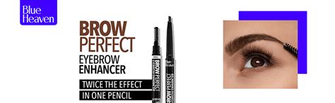 Blue Heaven Brow Perfect Eyebrow Enhancer Pencil & Styler, Honey Brown ...