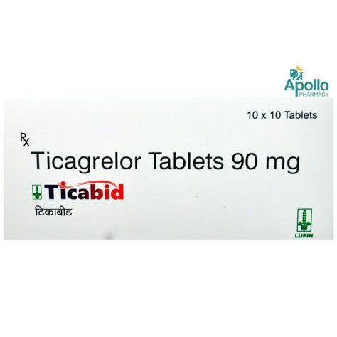 Ticabid 90 Tablet 10's Price, Uses, Side Effects, Composition - Apollo ...