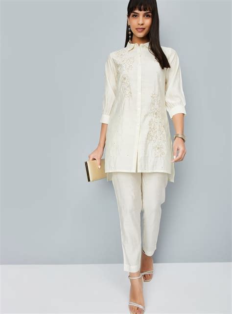 Buy Women Embroidered Co-ords Set Online at just Rs. 1299.0 ...