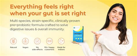 VELBIOM Lactogut Probiotics Supplement for Immunity and Digestive ...