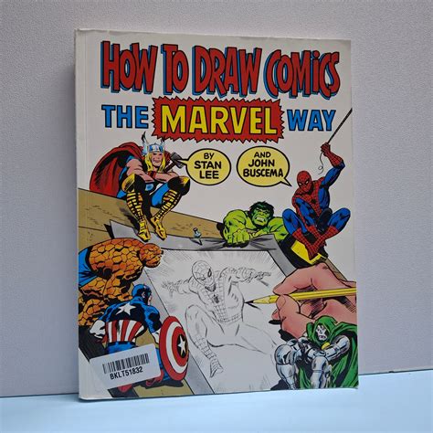 How To Draw Comics The Marvel Way - BKLT51832 – Extrokids