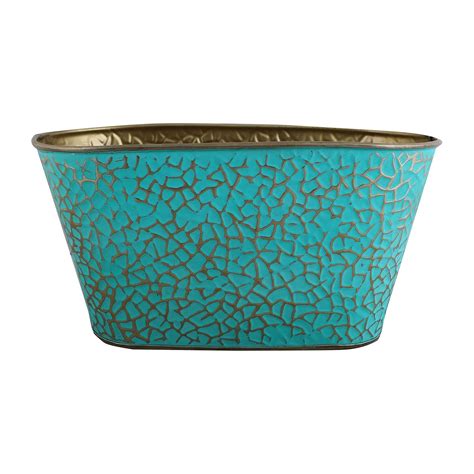 NG Metal Plant Pot Planter, Green, 1 Piece (NGM 6016) : Amazon.in ...