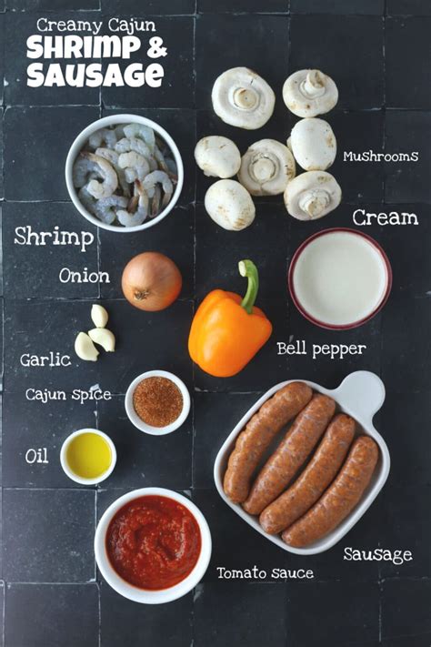Creamy Cajun Shrimp and Sausage Recipe | Easy 20 Minute Dinner
