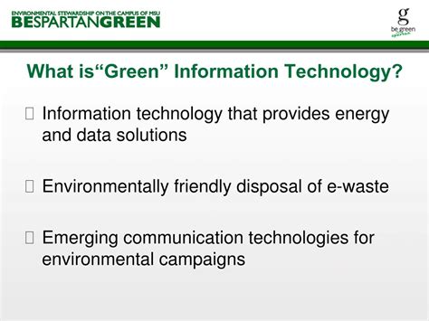 Information Technology Green Program 的图像结果