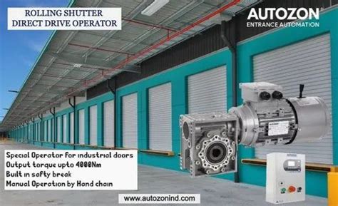 Rolling Shutter Motor - Remote Operated Sliding Gate Trader ...
