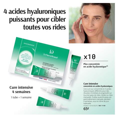 Promo Cure Intensive Concentrée En Acides Hyaluroniques chez Dr Pierre Ricaud - iCatalogue.fr