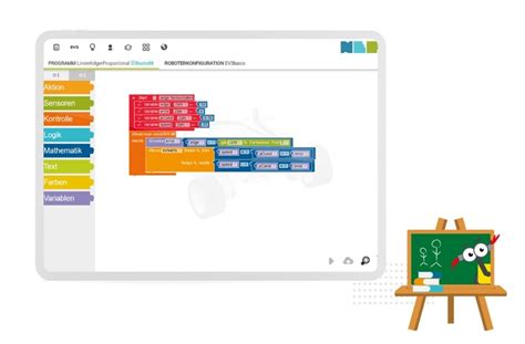 Image result for Open Roberta Tutorial Deutsch Sensor