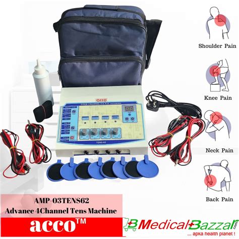 acco Advance 4 Channel Tens Machine for physiotherapy - MedicalBazzar